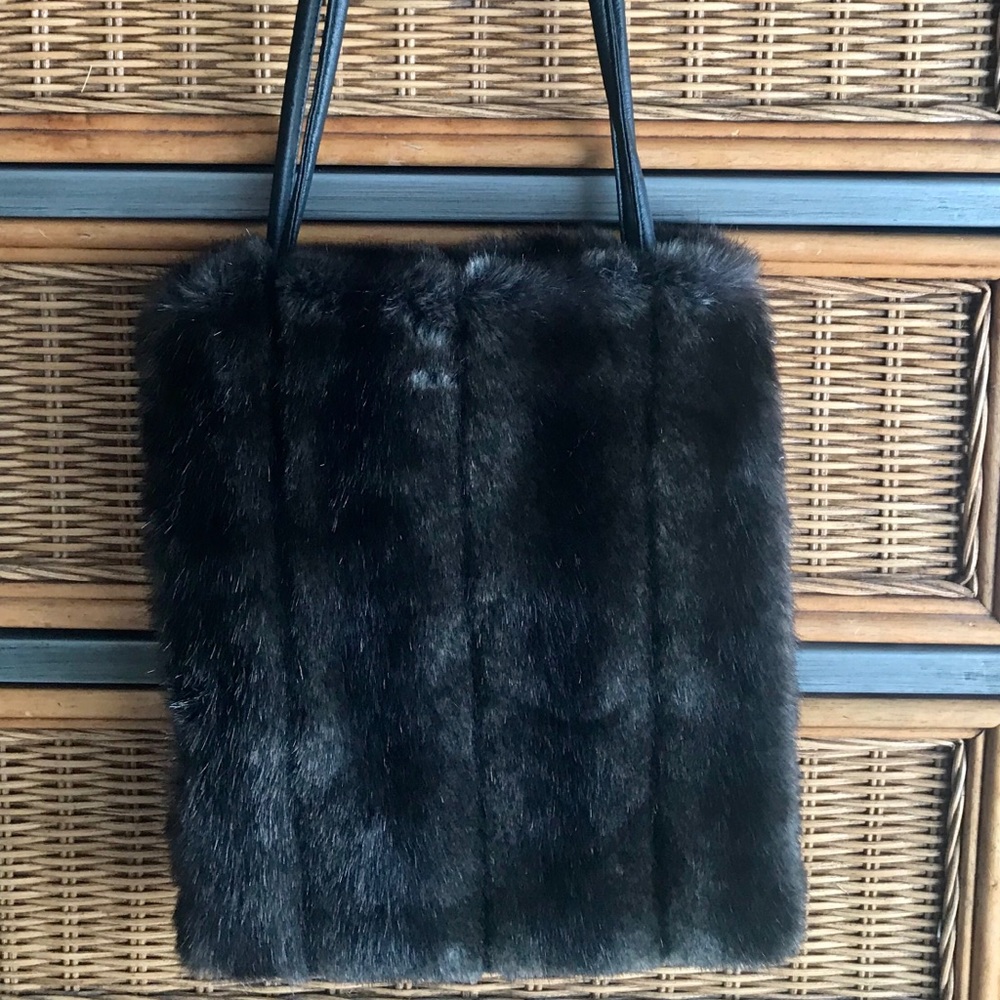Brown Faux Fur Bag/Purse